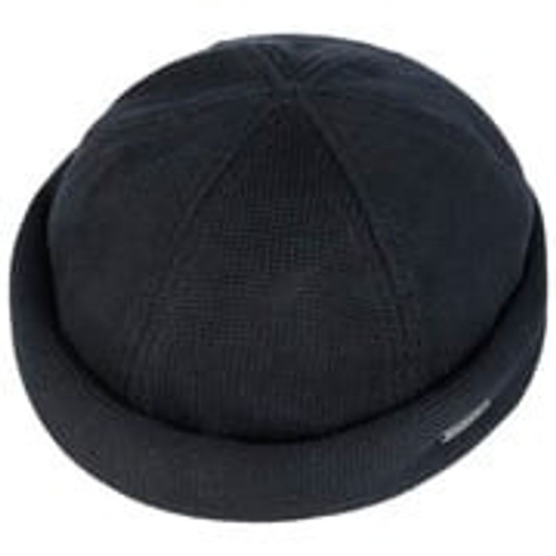 Docker Cotton Black Knit - Stetson