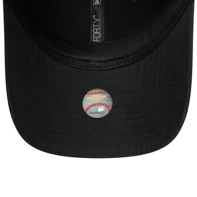 New York Yankees MLB Flawless Black 9FORTY Adjustable Cap - New Era