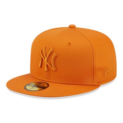 New Era New York Yankees 59FIFTY League Essential Orange keps