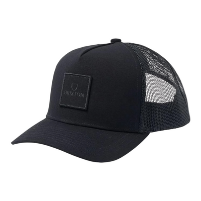 Brixton Alpha Block trucker keps svart mesh reglerbar