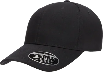 Flexfit 110 Comfort Fit Cool Dry Recycled Black 110OC Flexfit 110 Comfort Fit Cool Dry Recycled Black keps framifrån