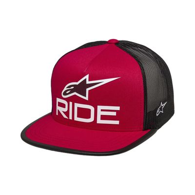 Alpinestars Ride 4.0 Trucker Red Alpinestars Ride 4.0 trucker keps röd