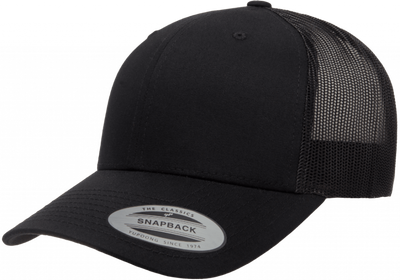 Yupoong Retro Trucker keps svart