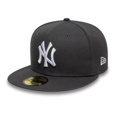 New York Yankees New Era 59FIFTY Essential Grey – 10010761 grafitgrå fitted 59fifty-keps med vit Yankees-logga