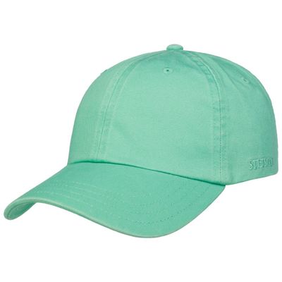 Stetson Rector Baseball Mint Green Stetson Rector Baseball Mint Green ljusgrön baseballkeps i bomull
