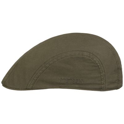 Stetson Ivy Olive Stetson Ivy Olive flat cap i bomull