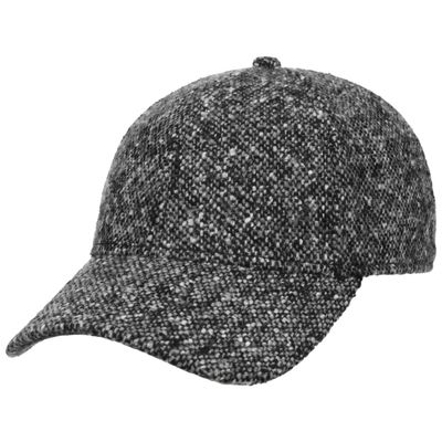 Classic Donegal Tweed Black/White Cap -7720602-433 - Stetson
