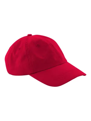 Beechfield Low Profile Red Beechfield Low Profile Red röd dad cap i bomull med låg profil