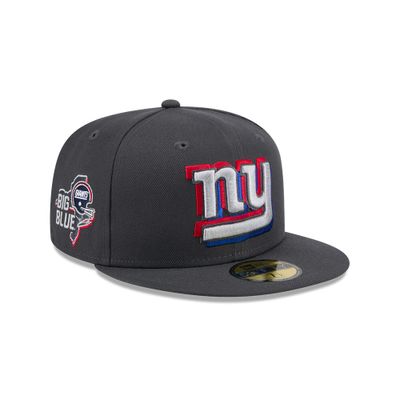 New Era New York Giants 59FIFTY Draft On Field Dark Grey 60498565 New Era New York Giants 59FIFTY Draft On Field Dark Grey fitted keps framifrån