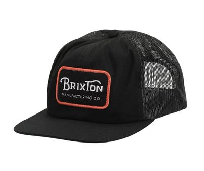 Brixton Grade trucker keps svart mesh reglerbar patch