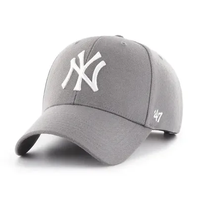 '47 Brand New York Yankees MVP Dark Grey '47 Brand New York Yankees MVP Dark Grey grå keps med vit NY logga
