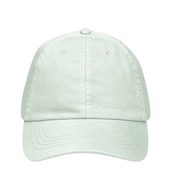 Beechfield Low Profile Pastel Mint Ljus mintgrön dad cap i bomull med låg profil, böjd skärm och reglerbar knäppning baktill