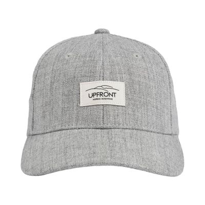 Upfront Haakon Light Grey Melange keps